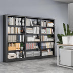 Outstar Heavy Duty 5-Tier Modern Bookshelf 280 lbs Per Shelf Steel Bookcase