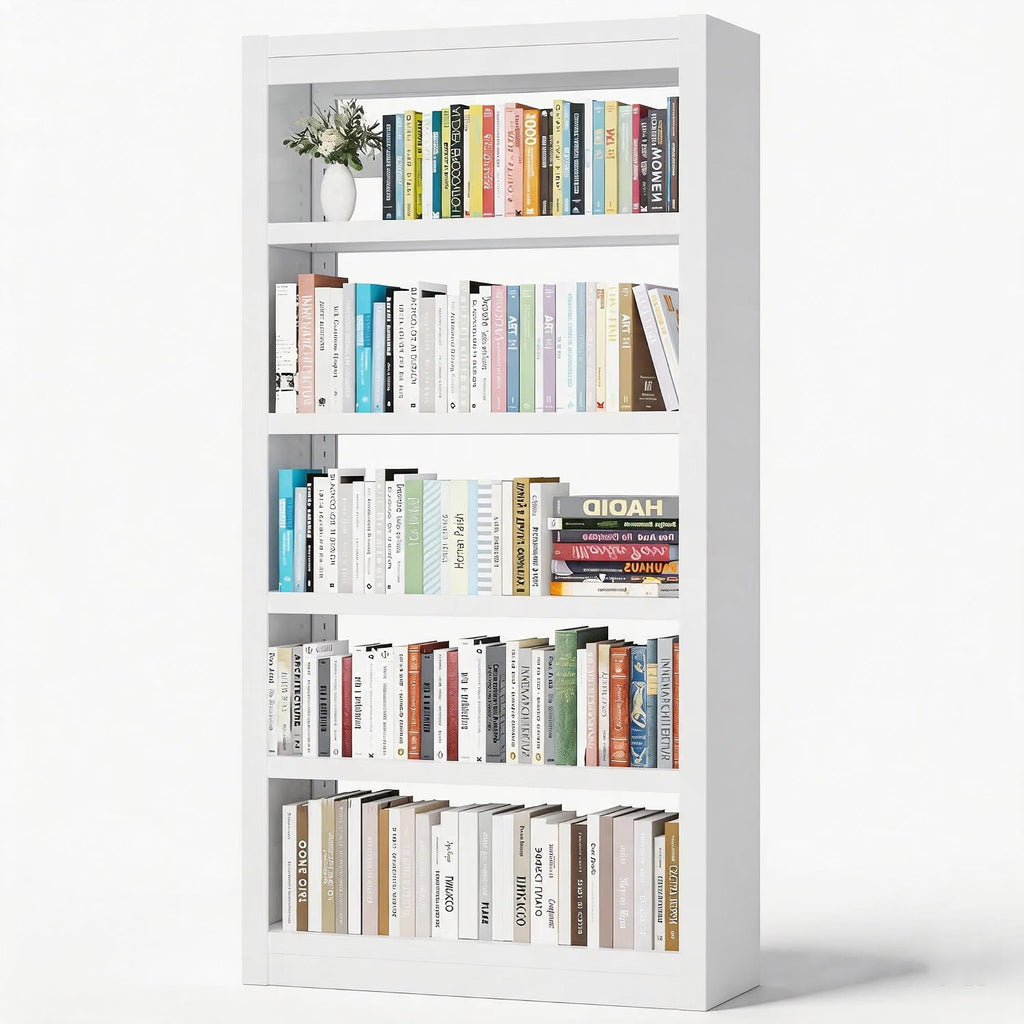 Outstar Heavy Duty Metal Bookshelf with Adjustable Shelves New